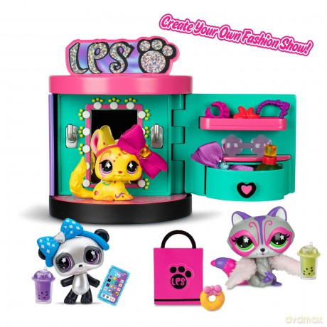 Littlest Pet Shop Zestaw Stylowy Butik Spin and Style Boutique (722)