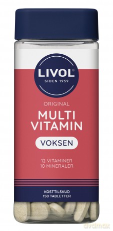 Livol - Livol Multivitamin Voksen 150 Stk