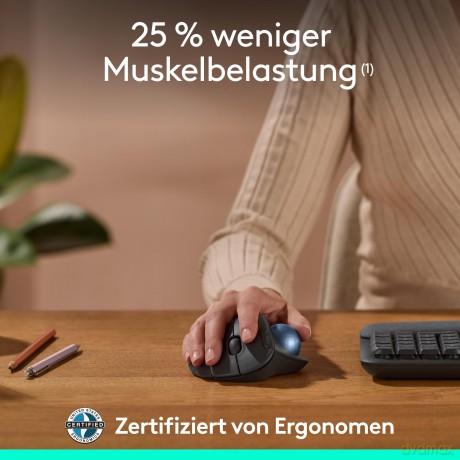 Logitech - ERGO M575S Wireless Trackball