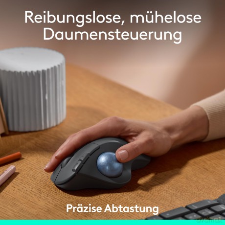 Logitech - ERGO M575S Wireless Trackball