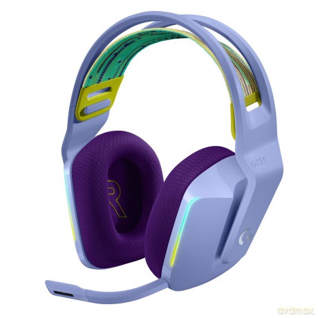 Logitech - G733 LIGHTSPEED Headset - LILAC - 2.4GHZ