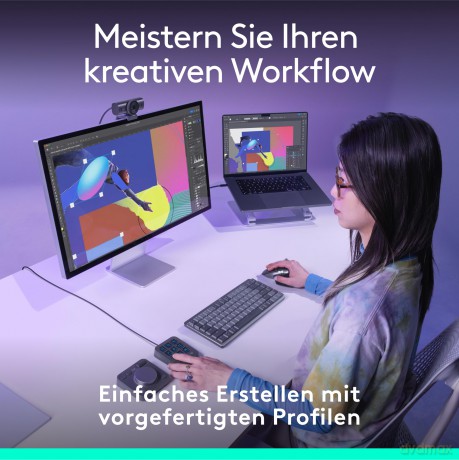 Logitech - MX Creative Console - Graphite