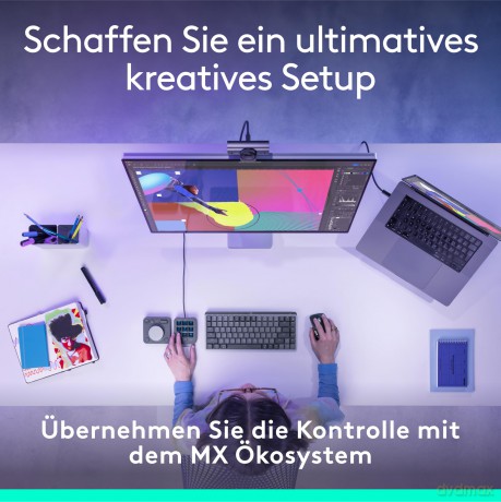 Logitech - MX Creative Console - Graphite