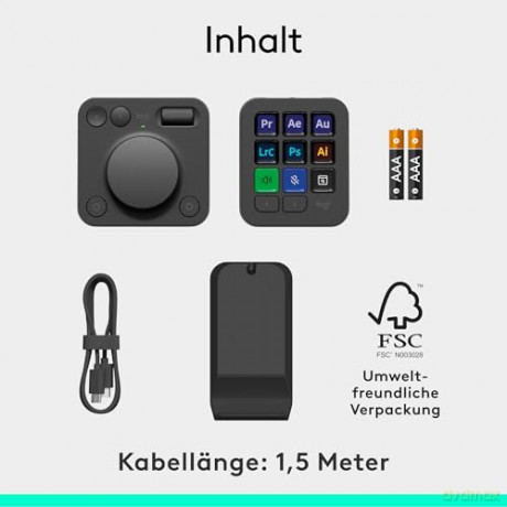 Logitech - MX Creative Console - Graphite