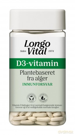Longo - Longo Vital D-vitamin 180 stk