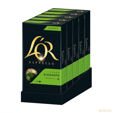 L'OR Capsules - Lungo Elegante - Coffee Capsules - 10 pcs