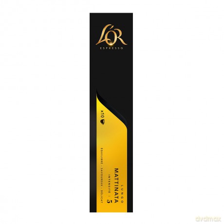 L'OR Capsules - Lungo Mattinata - Coffee Capsules - 10 pcs
