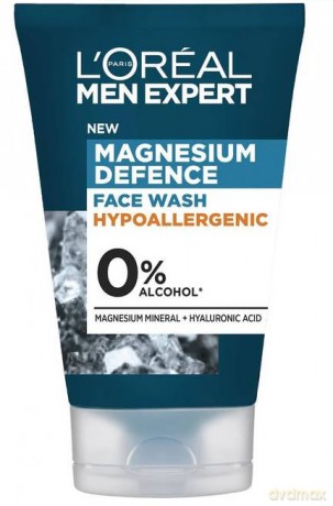 L'Oreal Paris - Men Expert Magnesium Defense Face Wash 100 ml