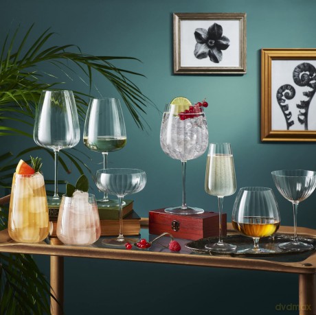 Luigi Bormioli - Optica Cognac glass 46,5 cl, 4 pcs.