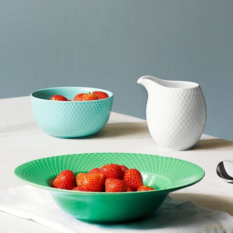 Lyngby Porcelan - Rhombe Color Bowl 11 cm - Turquoise