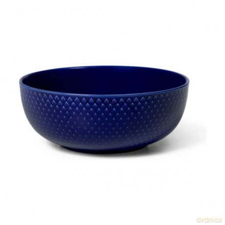 Lyngby Porcelan - Rhombe Color Bowl 15.5 cm - Dark Blue