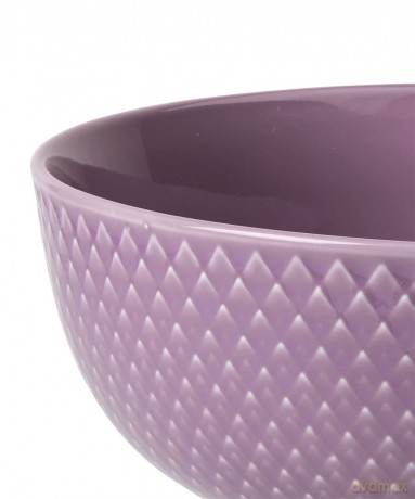 Lyngby Porcelan - Rhombe Color Bowl 15.5 cm - Purple