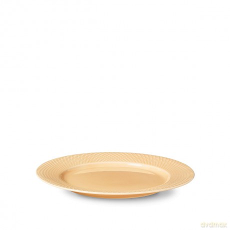 Lyngby Porcelan - Rhombe Color Dinner Plate 27 cm - Sand