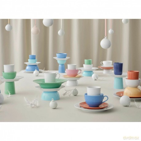 Lyngby Porcelan - Rhombe Color Milk Jug 39 cl - Blue