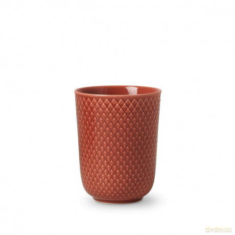 Lyngby Porcelan - Rhombe Color Mug 33 cl - Terracotta