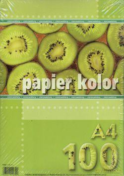 Papier Kolorowy A4/100 Ciemny Zielony [SZKOŁA]
