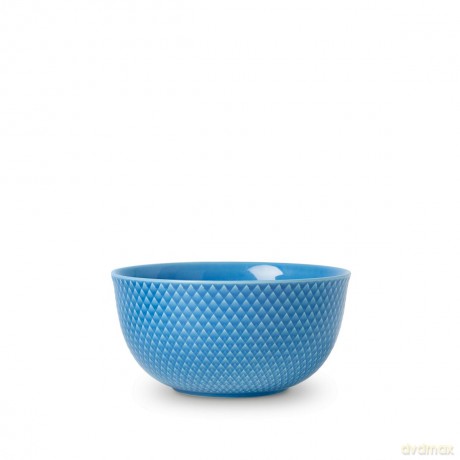 Lyngby Porcelan - Rhombe Color Serving Bowl 17.5 cm - Blue