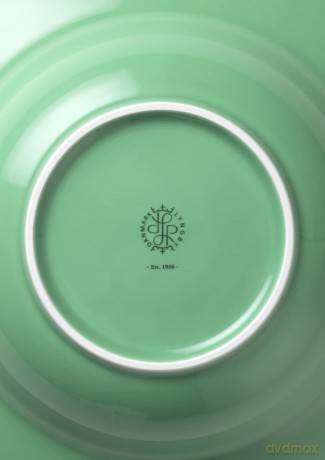 Lyngby Porcelan - Rhombe Color Soup Plate 24.5 cm - Green