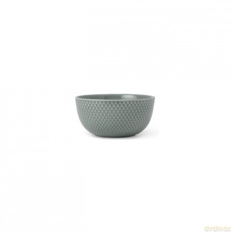 Lyngby Porcelan - Rhombe Earth Bowl 13 cm - Moss