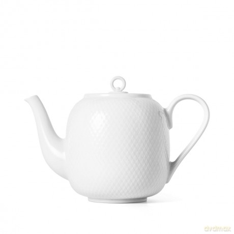 Lyngby Porcelan - Rhombe Tea Pot 1.9 L - White