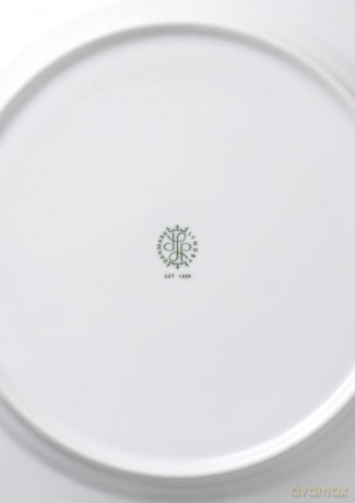 Lyngby Porcelan - Rhombe White Dinner Plate 27 cm