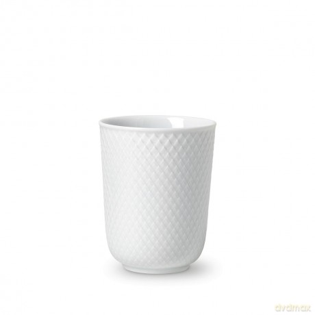 Lyngby Porcelan - Rhombe White Mug 33 cl