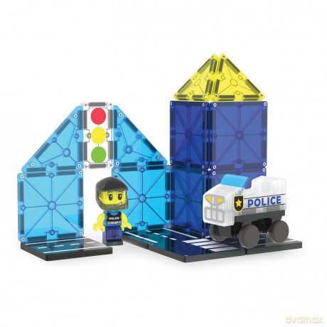 Magna Tiles - Police Patrolâ˘ 20 Piece Set (90353)