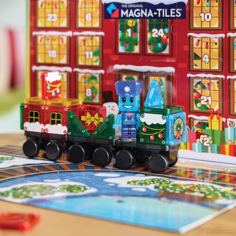 MAGNA-TILES - Kalendarz Adwentowy with microMAGS (90363)