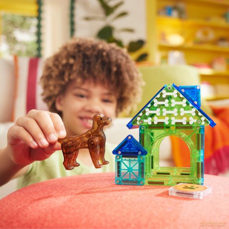 MAGNA-TILES - Dog House 13 pcs (90356)