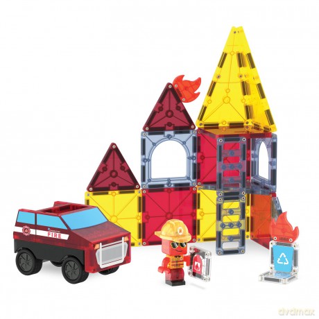 Magna-Tiles - Fire Rescueâ˘ 27 Piece Set (90360)