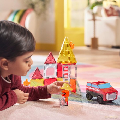 Magna-Tiles - Fire Rescueâ˘ 27 Piece Set (90360)