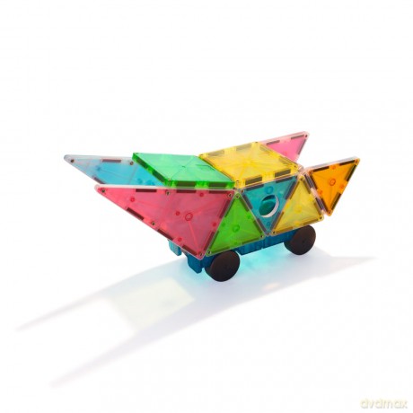 Magna-Tiles - Grand Prix Frost 50 Piece Set (90257)