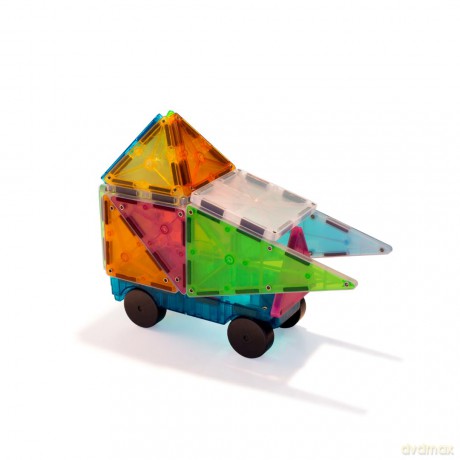 Magna-Tiles - Grand Prix Frost 50 Piece Set (90257)