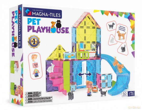 Magna-Tiles - Pet Playhouse 50 pcs. (90354F)