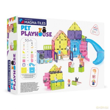 Magna-Tiles - Pet Playhouse 50 pcs. (90354F)