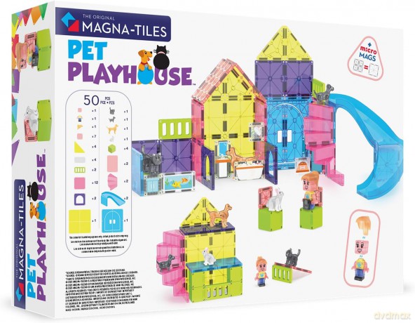 Magna-Tiles - Pet Playhouse 50 pcs. (90354F)