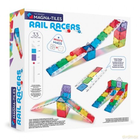 MAGNA-TILES - Small Rail Racer 33 pcs (90362)