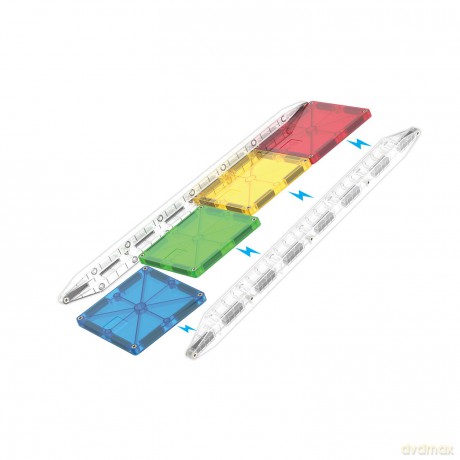 MAGNA-TILES - Small Rail Racer 33 pcs (90362)