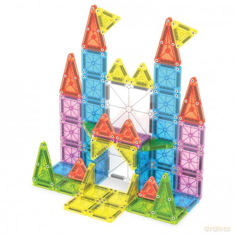 Magna-Tiles - Travel Set Deluxeâ˘ 55 Piece Set (90365)