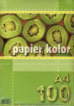 Papier Kolorowy A4/100 Żółty [SZKOŁA]