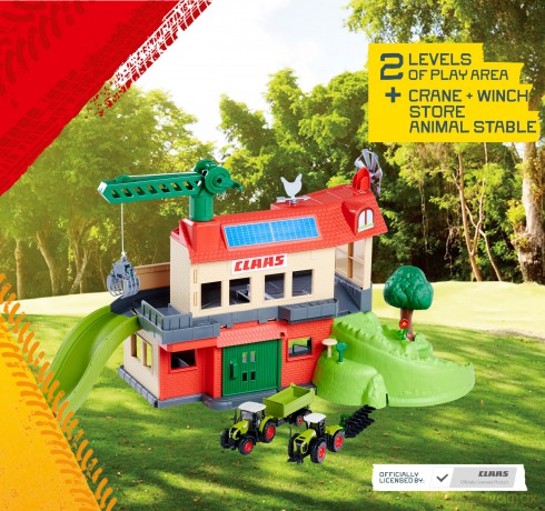 Majorette - Farmyard + 3 Vehicles (8503009000)