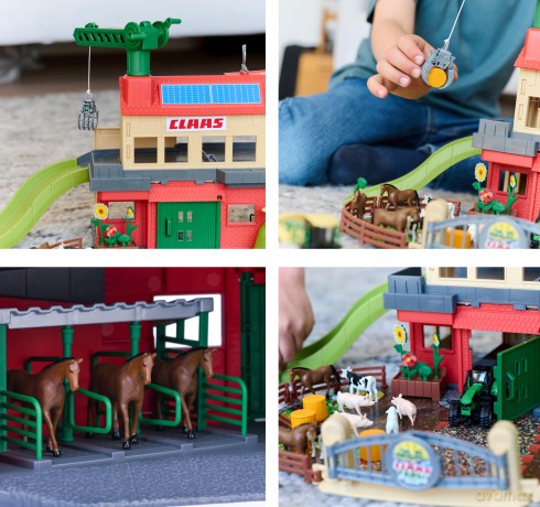 Majorette - Farmyard + 3 Vehicles (8503009000)