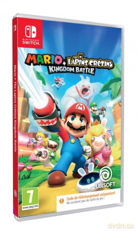 Mario + Rabbids Kingdom Battle (Code in Box) (FR/Multi in Game) [GRA SWITCH]