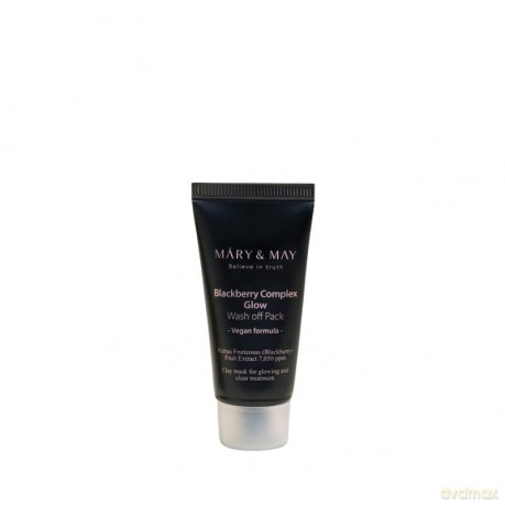 Mary&May - Blackberry Complex Glow Wash Off Pack - 30 g