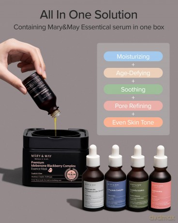 Mary&May - Idebenone Blackberry Complex Essence Mask