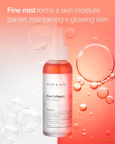 Mary&May - Rose Collagen Mist Serum - 100 ml