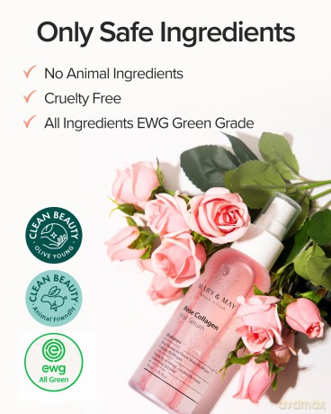 Mary&May - Rose Collagen Mist Serum - 100 ml