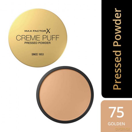 Max Factor - Creme Puff Pressed compact Powder - 75 Golden