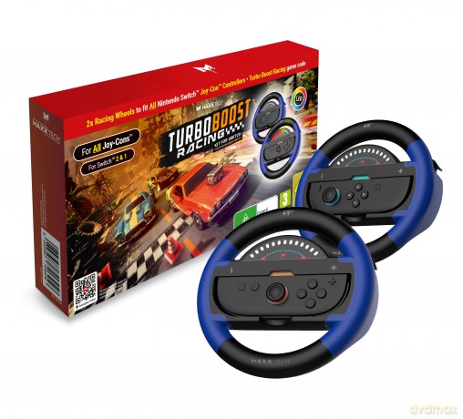 Maxx Tech - Turbo Boost Racing Kit - Nintendo Switch 1 & 2 [GRA SWITCH 2]