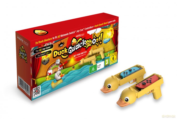 Maxx Tech Duck, Quack, Shoot! Kit for Nintendo Switch 2&amp1
